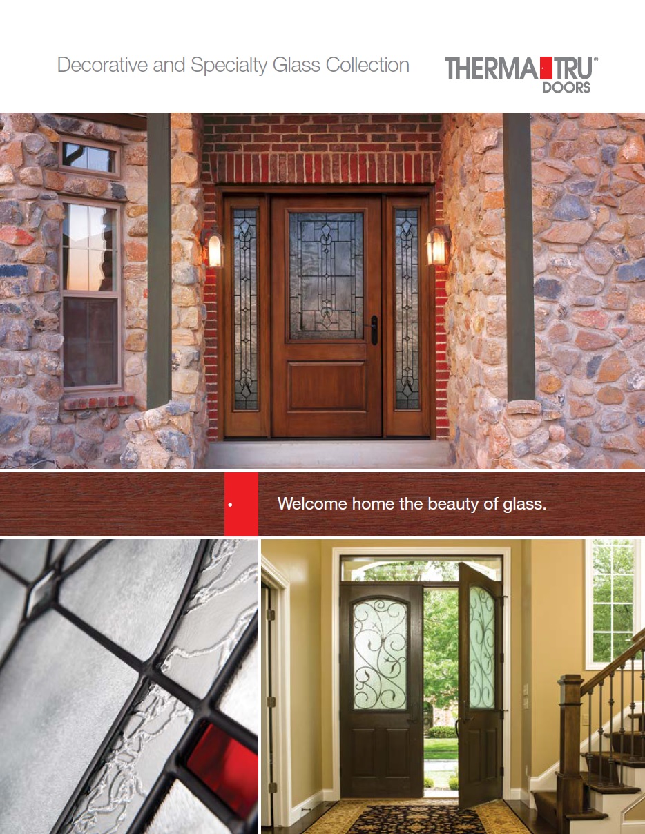 Impact Hurricane Window - Therma Tru Decorative Glass Brochure
